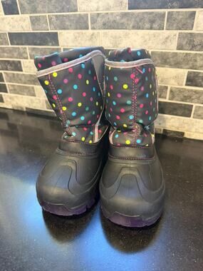 Members Mark Snow Boots Light Up Size 13/1 Kids